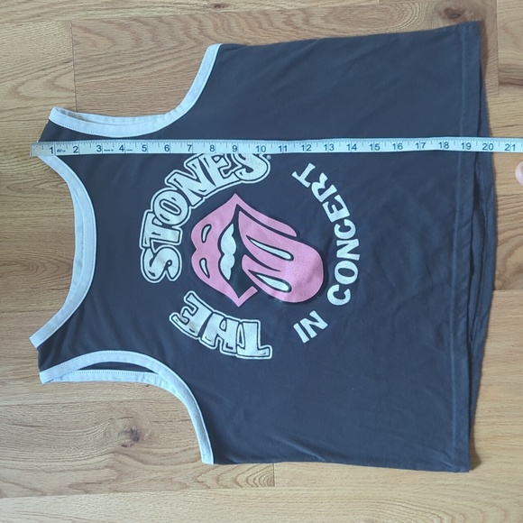 Rolling Stones.  Women's Logoed Tanktop. Size Large. - Picture 4 of 8